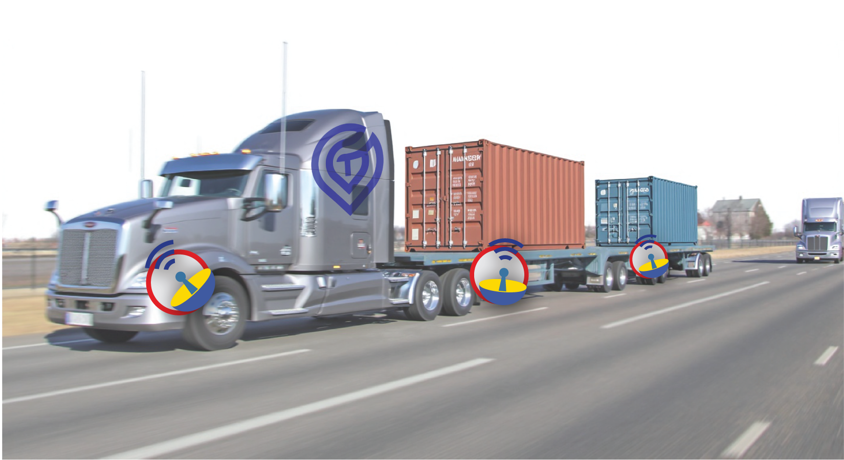 Tres dispositivos satelitales por unidad